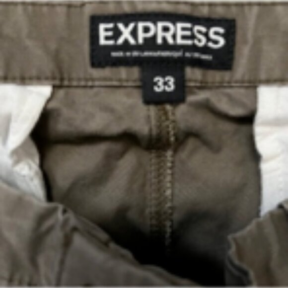 🧡3/15 Bundle x2 Express Classic 10" Inseam Shorts Men's 33 - Picture 10 of 12